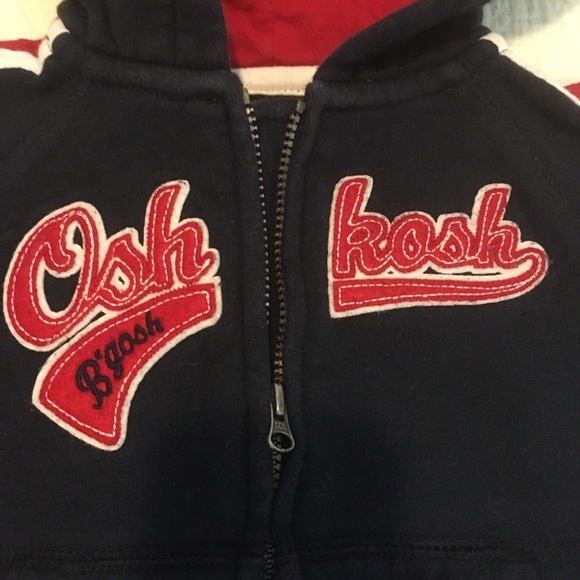 6m (3/$20) Sweatsuit Romper by OshKosh - Picture 2 of 7